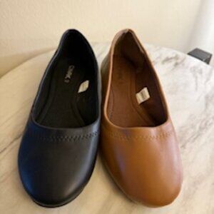 2 Pairs of Cinak Ballet Flats